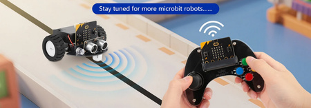 Pilot kontroler do mini robota TinkerBott BBC Micro:bit  ACEBOTT STEM