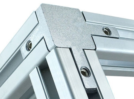 Łącznik narożny do profili alu 2020 90st trójnik