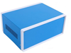 Obudowa metalowa niebieska OBM11 250x190x110mm