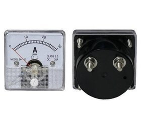 Miernik analogowy panel amperomierz 30A + bocznik