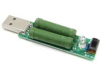 Obciążenie rezystancyjne 1A/2A do USB