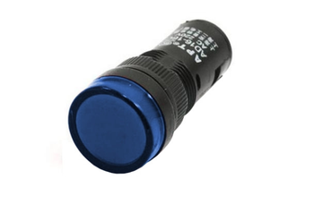 Kontrolka LED 19mm 24V AC/DC niebieska