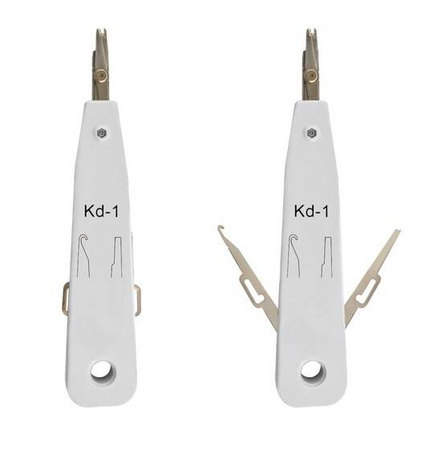 TESTER KABLI RJ45 ściągacz zaciskarka LAN zestaw narzędzi sieciowych XL 6w1