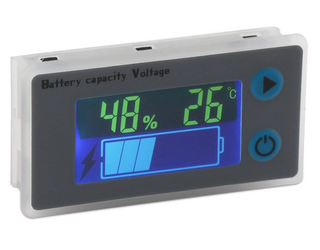 Miernik wskaźnik naładowania akumulatorów 10-80V