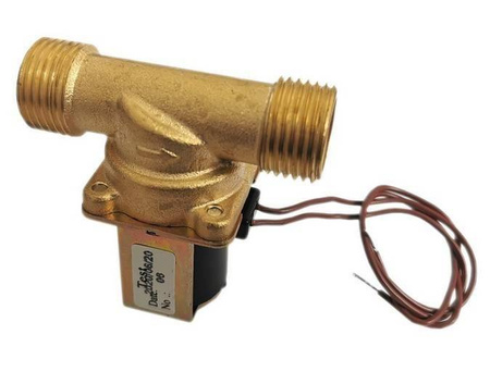 Elektrozawór metalowy 1/2 cala 12V 0.02~0.8MPa