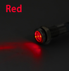Metalowa kontrolka LED 8mm 12V czerwona 