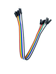 Przewody kable zworki męsko - żeńskie 10cm 10szt.