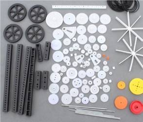 Zestaw akcesoriów do silników i pojazdów RC 92 el