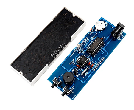 Zegar biurkowy LED z termometrem 5V DIY RGB