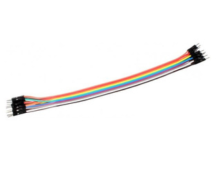 Przewody kable zworki męsko - męskie 10szt 10cm