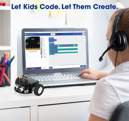 Mini robot platforma robota BBC Micro:bit TinkerBott ACEBOTT STEM QD024