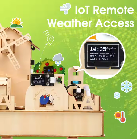 Zestaw edukacyjny Smart Farm Farma Starter Kit  DIY STEM