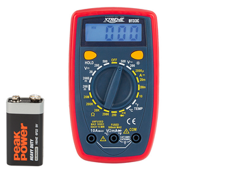 Miernik cyfrowy uniwersalny multimetr DT33C z pomiarem temperatury