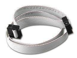 Kabel przewód KANDA IDC10 żeńsko-żeński I=80cm