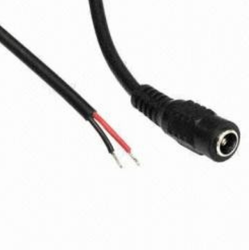 Gniazdo DC 2.1/5.5 z przewodem 1m
