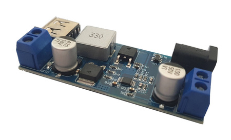 Przetwornica napięcia Step-Down 5-24V->5V USB