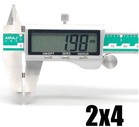 Magnes neodymowy walcowy okrągły 2x4mm 5 szt.