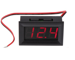 Woltomierz obudowa DC 3-30V LED czerwony