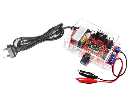 Zasilacz regulowany laboratoryjny LM317 KIT DIY