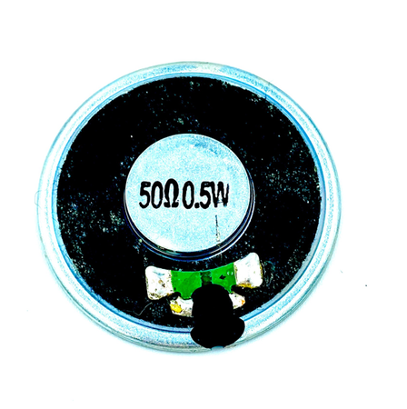 Głośnik YD40 0.5W 50 Ohm h=5.5mm membrana plastikowa
