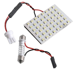 Moduł 48 LED 3528 12V 44x54mm biały zimny
