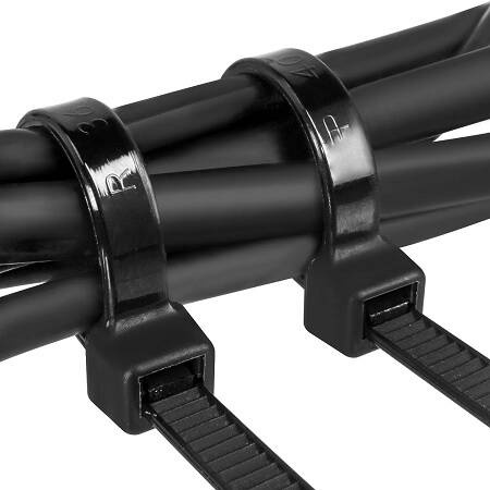 Opaska zaciskowa 1,8/100 mm czarna 100 szt trytka