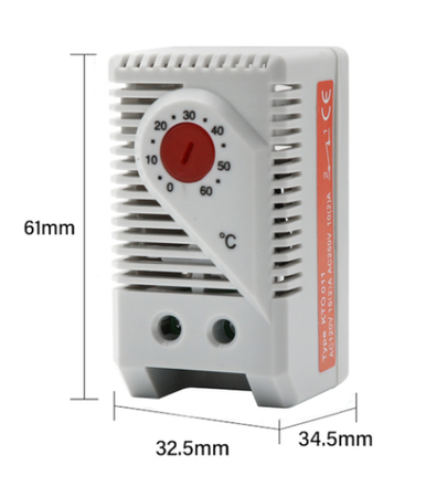 Termostat regulowany 0-60°C KTO011 NC zamknięty