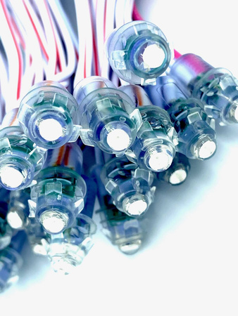 Łańcuch Pixel LED 5V czerwony 50 LED IP65