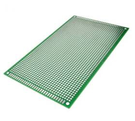 Płytka uniwersalna prototypowa PCB 8x12cm dwustronna raster 2.54mm