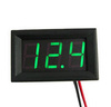 Woltomierz panelowy DC 3.5-30V LED 0.56 zielony