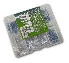 Zestaw śrubki podkładki nakrętki - M2/ M3/ M4 - 330 szt.