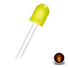 Dioda LED THT 10mm żółta matowa 10 szt