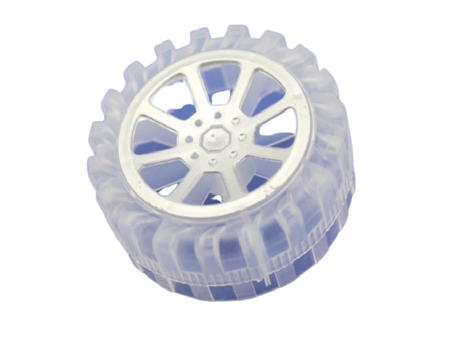  Koło 54x21mm do robotów i pojazdów RC Clear 