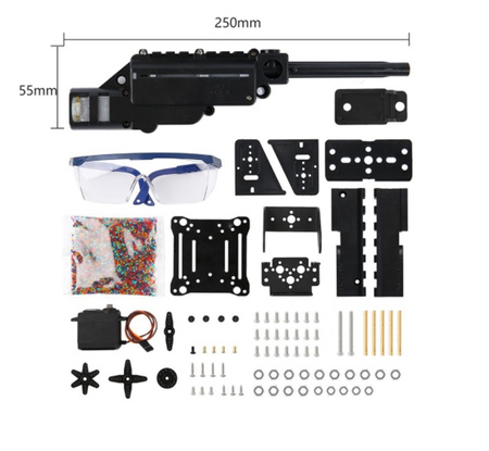 Działko strzelające (QD005) do platformy robota ACEBOTT (QD001) Kit DIY STEM