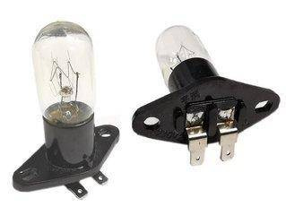 Żarówka do mikrofalówki 230V 20W, konektory kątowe