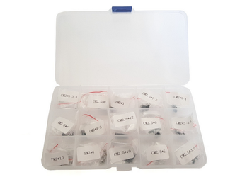 Zestaw śrubek M2, M2.5, M3 80szt