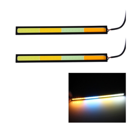 Lampa LED 12V 2x3W 170mm 4 kolory