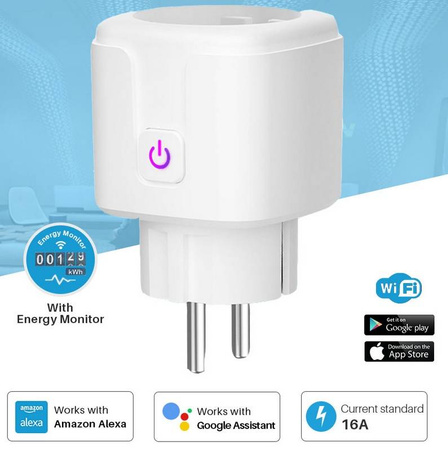 Gniazdko bezprzewodowe SMART HOME Tuya WiFi