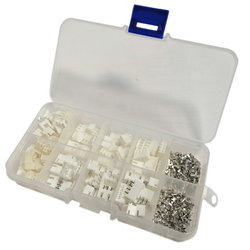 Zestaw złącz XH raster2.54mm wtyki i gniazda2-4pin