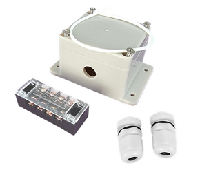 Obudowa hermetyczna OBH62 90x60x45mm IP66  przepusty oraz złącze barierowe