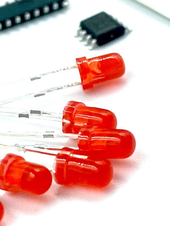 Moduł LED pływające światło CD4017 DIY KIT SMD