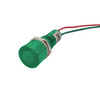 Kontrolka LED 12mm 12V zielona