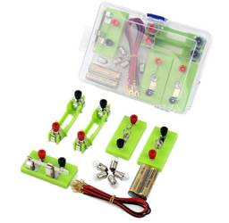 Zestaw edukacyjny do budowy prostych obwodów elektrycznych