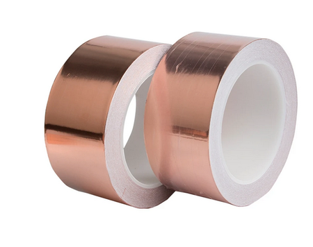 Taśma miedziana EMI z klejem 50mm 25u  30m