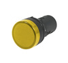  Kontrolka LED 28mm 24V AC/DC żółta
