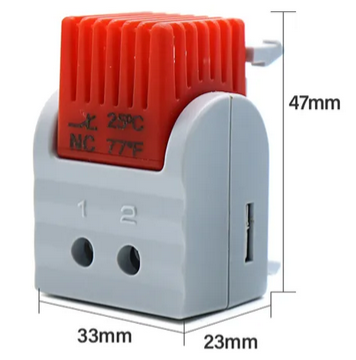 Termostat 25°C FTO011 NC (zamknięty)