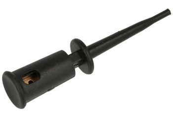 Chwytak pomiarowy haczyk l=43.5mm czarny