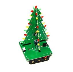 Choinka 3D LED Świąteczna Świecąca 5V DIY