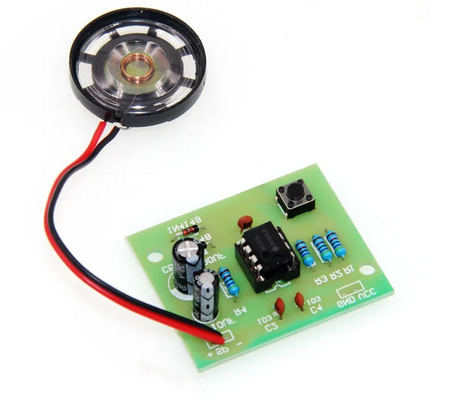 Elektroniczny dzwonek ding dong NE555 DIY KIT
