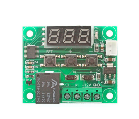 Cyfrowy termostat W1209 regulowany 12V -50C +110C